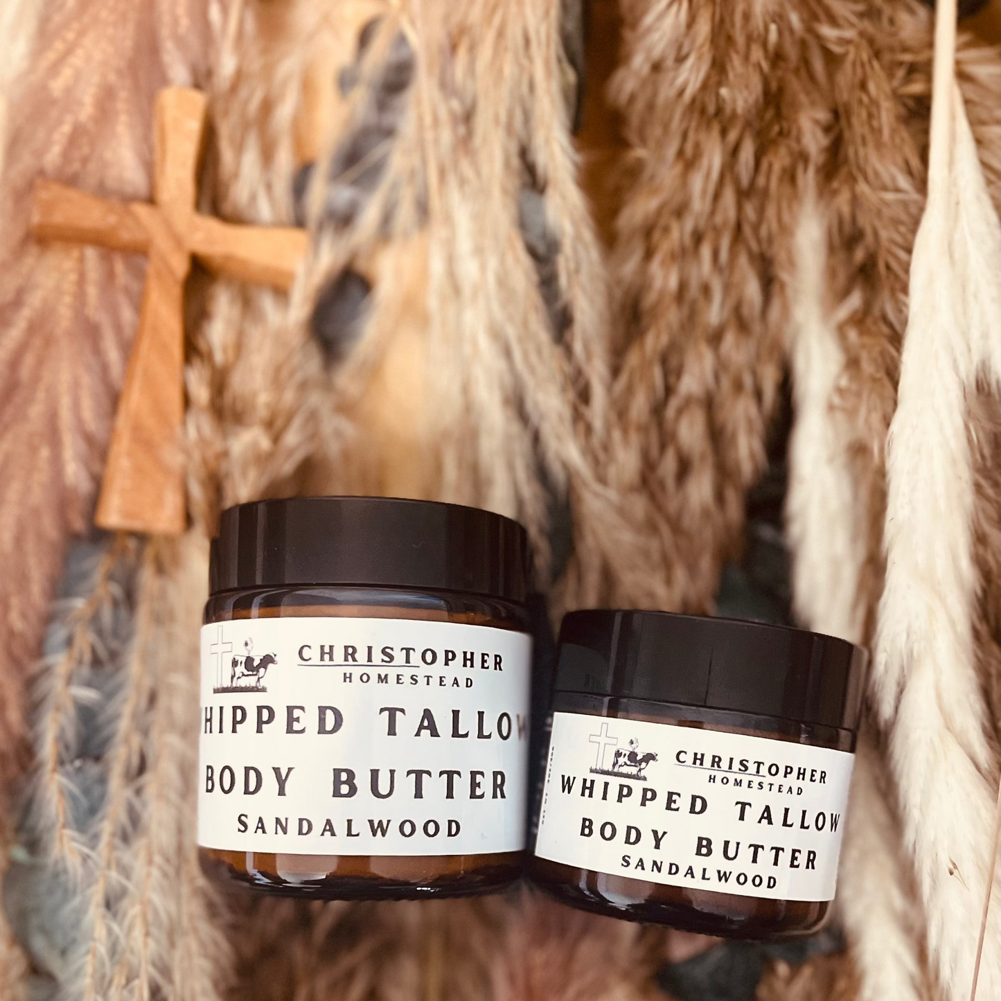 Sandalwood Whipped Tallow Body Butter