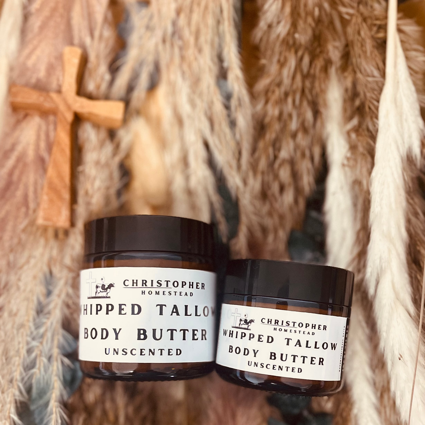 Unscented Whipped Tallow Body Butter