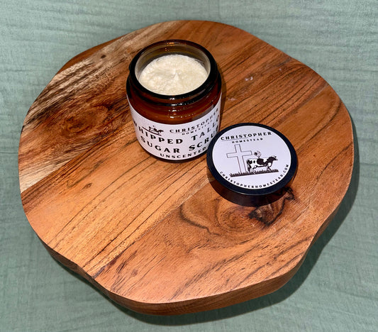 Whipped Tallow Sugar Scrub
